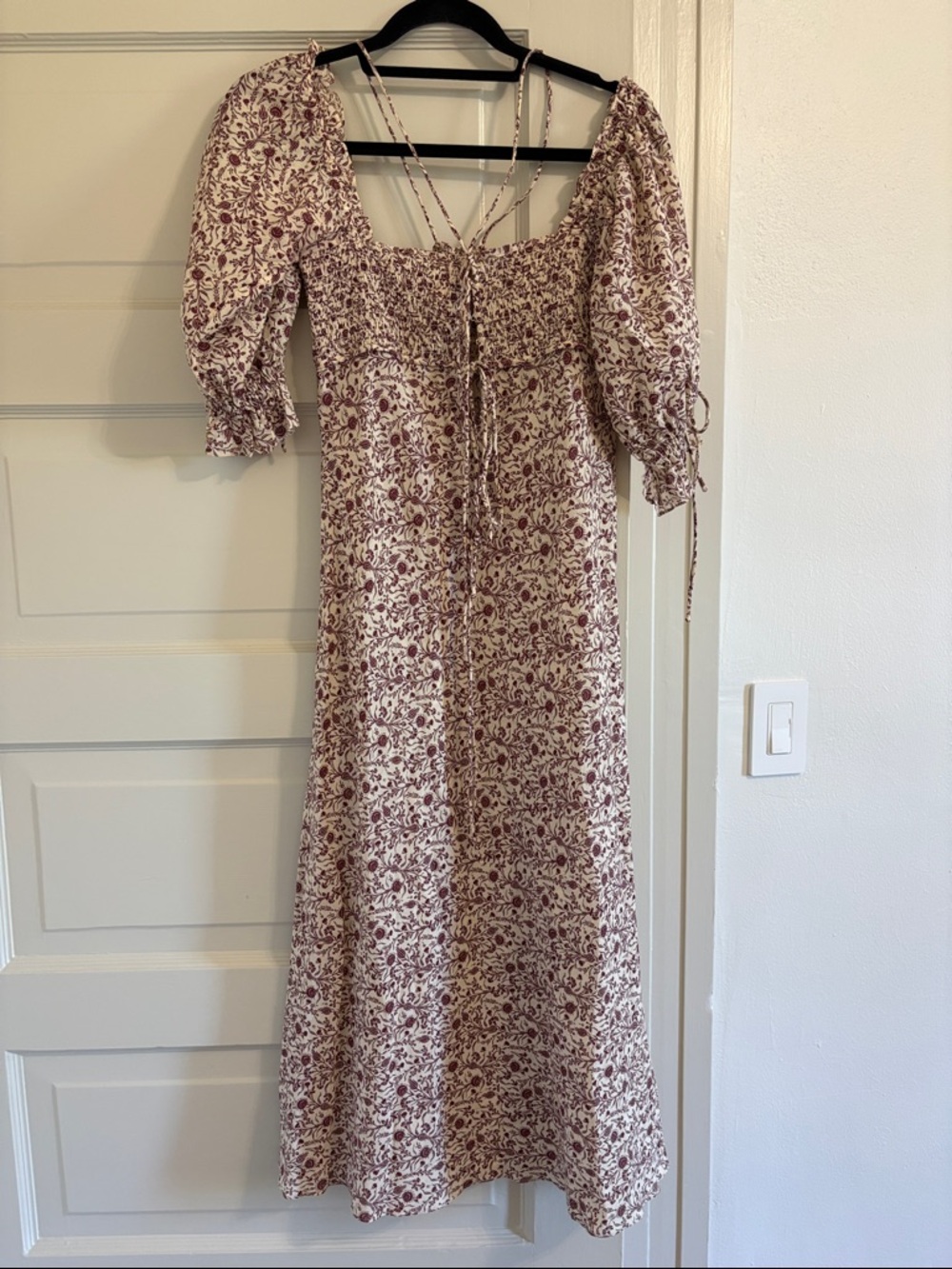 Doen Vetiver Dress in Blush Mini Earl